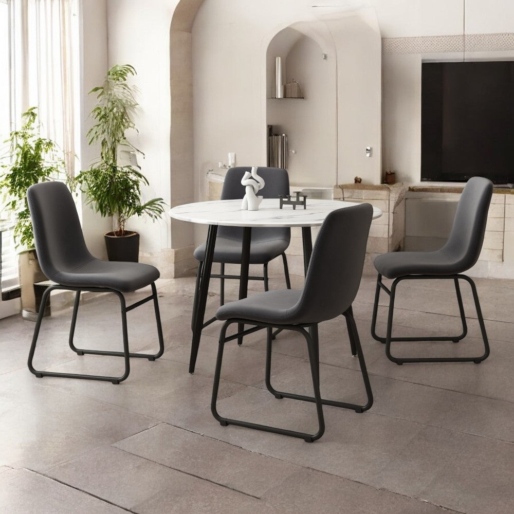 Aurella 5 - Round Dining Set