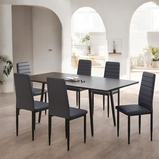 Neira 7 - Piece Expandable Dining Set