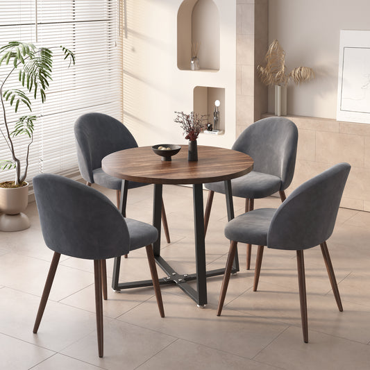 Jazabella 4 - Person Four Leg Dining Set