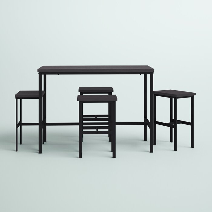 Baptistine 5 - Piece Dining Set