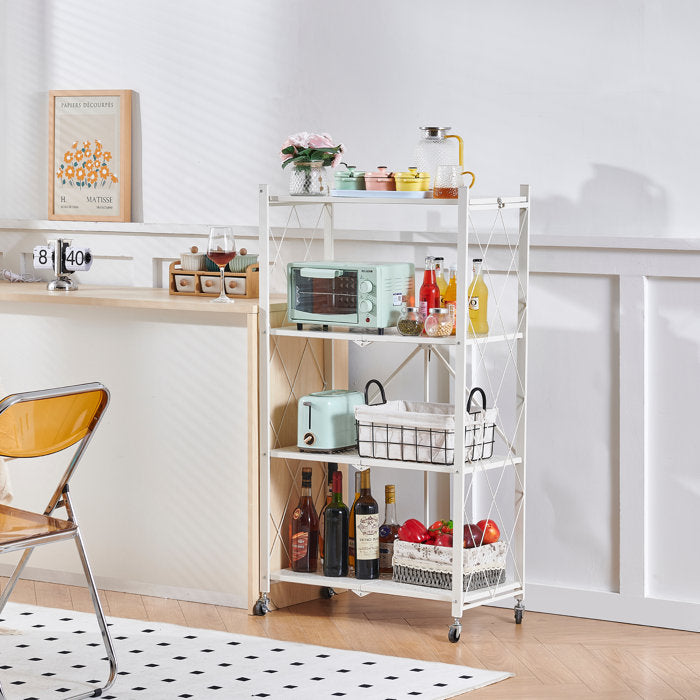 Kyrique 15'' W Storage Rack with Wheels - 3 Tier