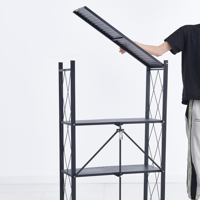 Kyrique 15'' W Storage Rack with Wheels - 3 Tier