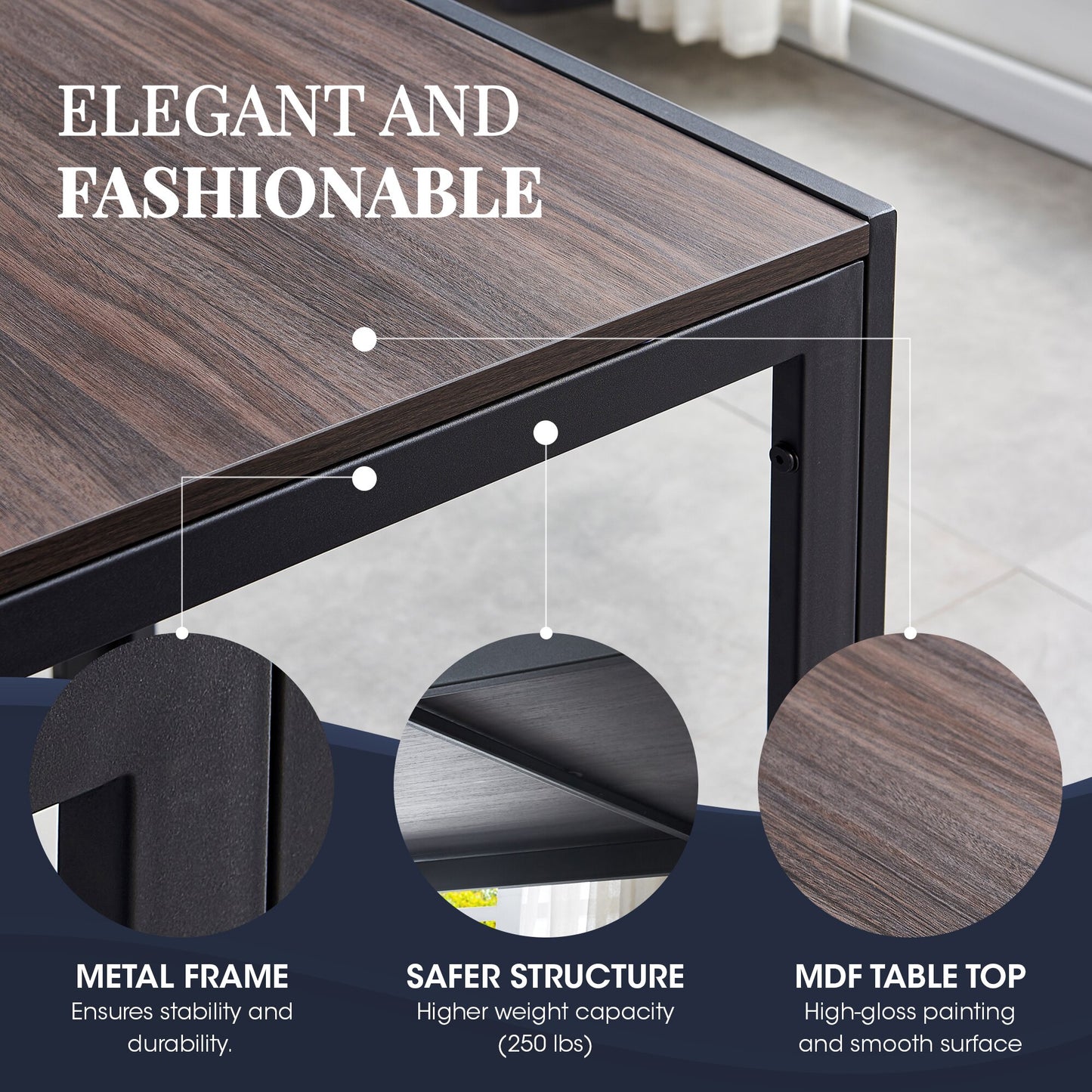 Gossard 4 - Person Dining Set