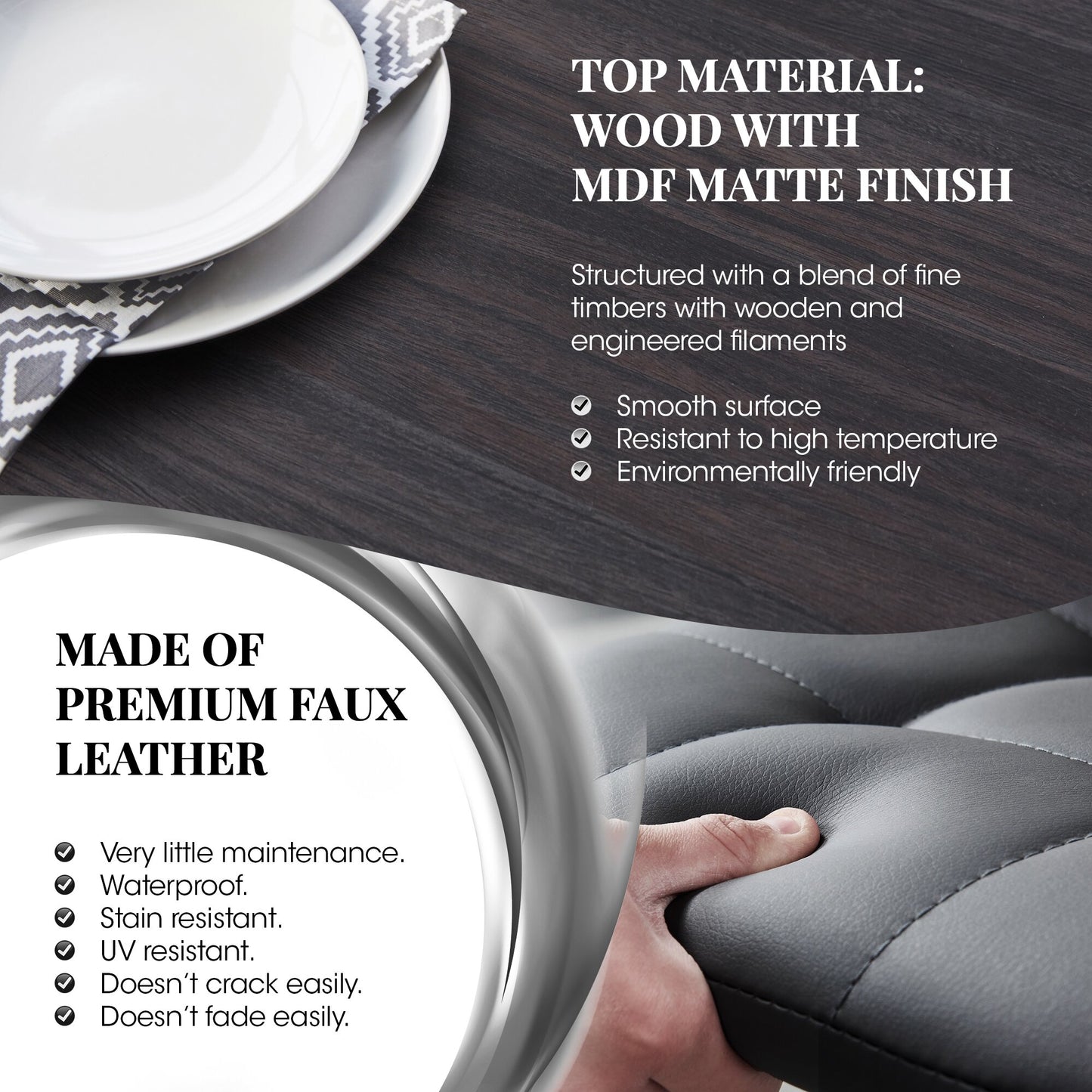 Gossard 4 - Person Dining Set