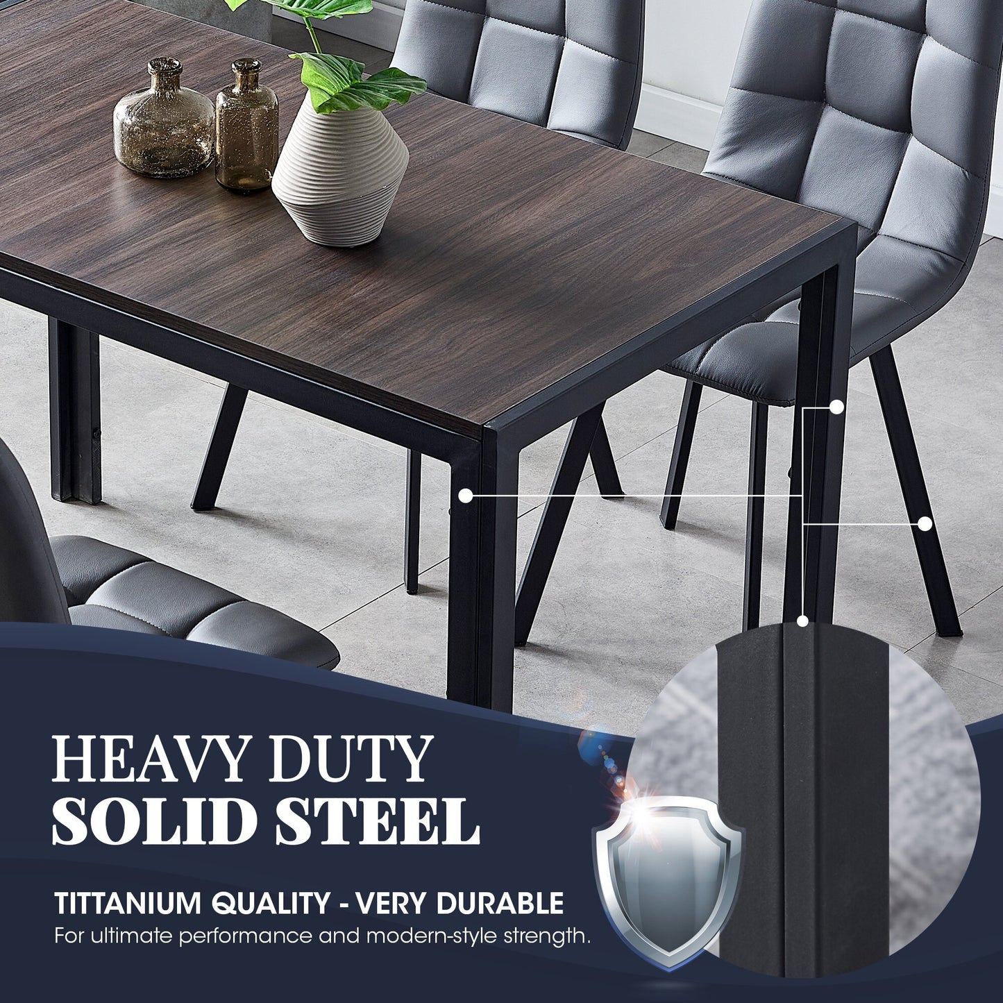 Gossard 4 - Person Dining Set