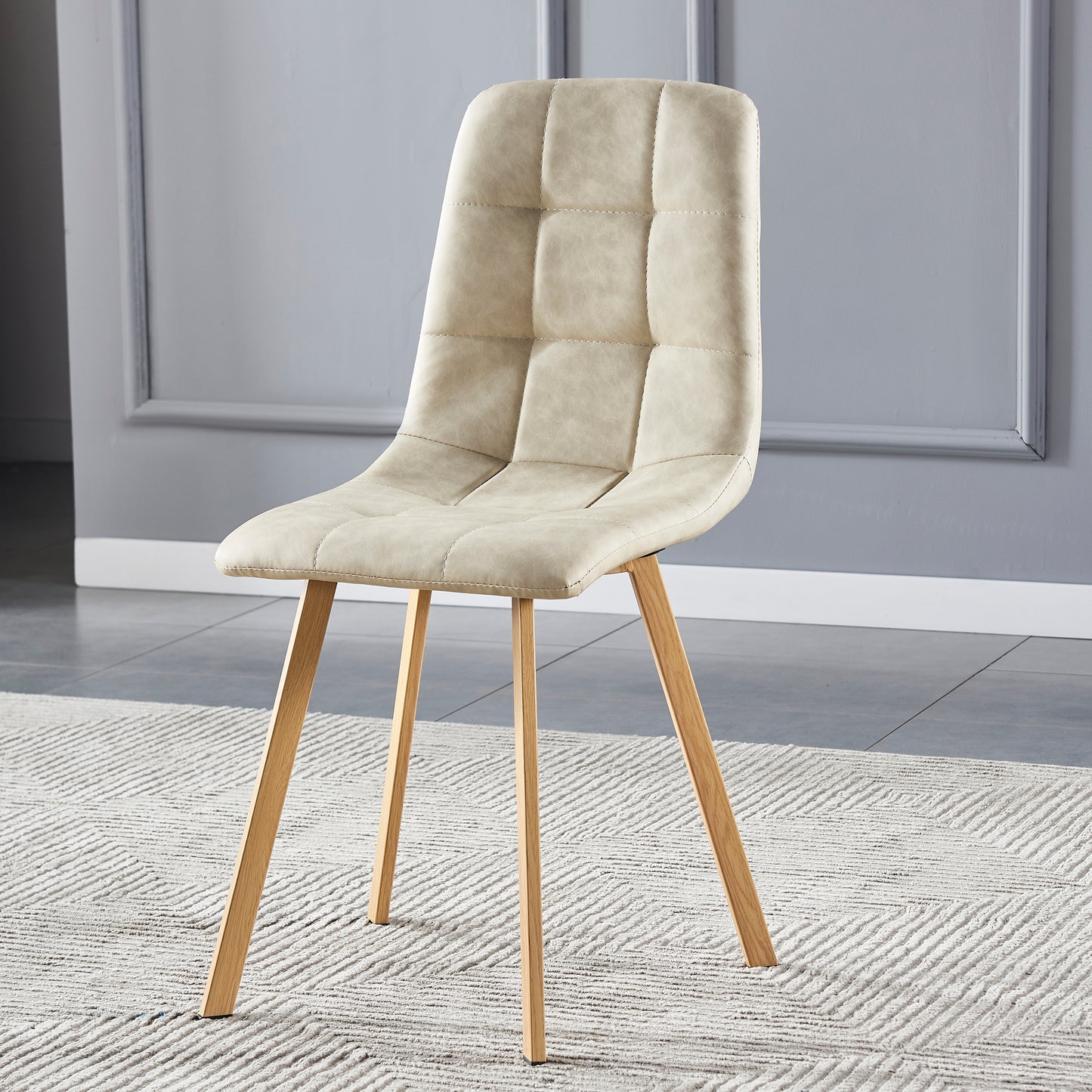 Boulat Solid Back Side Chair (Set of 4)