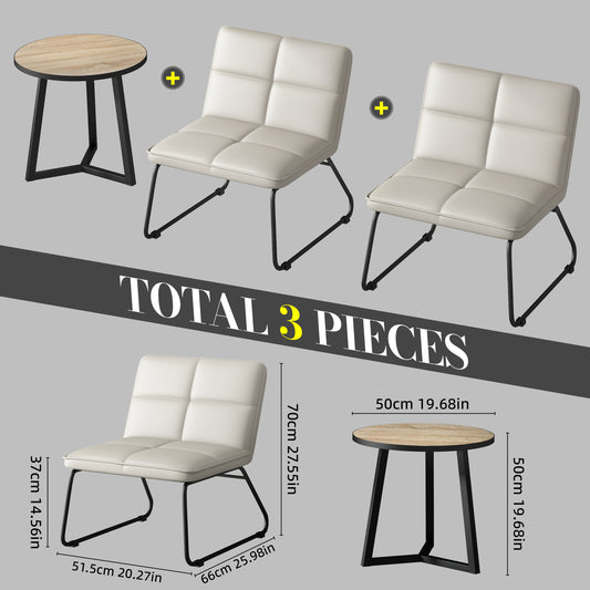 Almamy 3 - Piece Living Room Coffee Table Set