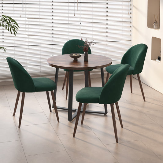 Jazabella 4 - Person Four Leg Dining Set